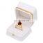 Wholesale Custom Logo Pink Paper Plastic Packaging Box Pu Leather Ring Necklace Bracelet Jewelry Box