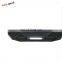 Texture Black Steel  Rear Bumper, Without LED Light, with Decoration plates on the sides, for Jeep Wrangler JL 17+