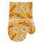 Hot selling printed kitchen utensils set with gloves cotton kitchen oven glove
