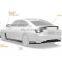 Runde PP Material Body Parts  With Front Rear Lip Spoiler Side Skirt Rear View Mirror Fender For 2018-2021 Lexus ES body kit