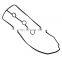 Cylinder Rocker Value Cover Gasket 11214-31010 For Prado 4Runner Fortuner FJ Cruiser Land Cruiser GRJ120 GRJ150 GRJ200 Hilux 1GR