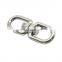 Wholesale KeyChain Hooks Stainless Steel Swivel Double End Eye Swivels Shackle Factory Rigging Hardware Chain Fittings