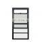 Aluminum window modern america double glazed vertical sliding window