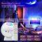Speaker Follow the Music Rhythm Nebula Sky Clusters of Stars Projection Lamp Starry Night Projector Light