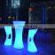 illuminated led furniture for party/battery operated nightclub led furniture stool tables and chairs for events