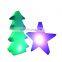 atmosphere led outdoor decoration light rgb clear star shape Christmas lights waterproof led light CE/ROSH certificate