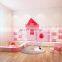 Cartoon Paper Kids 3D Wallpapers Cute Children Foam Wall Stickers Bedroom Decoration Papel Self Adhesive