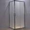Aluminium alloy framed aqua glass rollaway shower screen shower cabin with sliding shower door