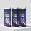 Customized Simple Fashion Silver Cosmetics Skin Care Water Lotion Outer Packaging Box