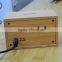 LED Wooden Table Clock with Touch Function for Snooze