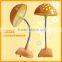 high quality and hot sale mushroom glass lamp decorative ceiling fans with lights