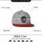 Wholesale children size snapback hat with flat brim kids summer cap