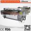 large Table auto feeding machines Roll Leather Fabric Laser Cutting Machine