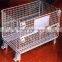 Customized design wire storage cage container in warehouse