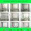 All patterned Glass block with hole and cap price custom-made