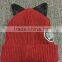 Hot Selling Super Star Rihanna Same Style Lace Cat Ear with Jewelry Embroidery Ladies Hat