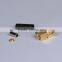 RF SMA, Male, right angle coaxial cable connector