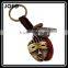 Factory Direcet Sale Exaggrate Punk Mask Pendant Keychain Real Leather Keychain