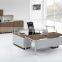 2016 popular modern office table, curved executive desk design (SZ-ODB307)
