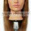 Professional makeup cheap 100% human hair mannequin head training head with hair
