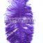 26"-28" Purple Ostrich Feather Plumes For Halloween Headdress Decoration