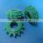 engineering plastic custom made CNC machined polyamide nylon gear wheel