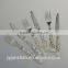 Fruit knife fork sets with ceramic handle made by Junzhan Factory