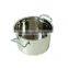 high quality stainless steel soup cooking stock pots with glass lid