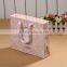 2016 Customized pink paper gift bag,30*25*8,wedding candies paper bags                        
                                                                                Supplier's Choice