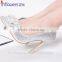 white crystal wedding shoes for women