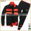 Factory wholesale fashionable polyester 100% men's athletic sports wear new design track suit