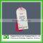Factory Design Paper China Hang Tag for Clothing Printed Garment Tag
