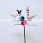 4 Inch Plastic Garden Dragonfly Pot Stick Wholesale