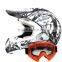 China Popular dirt bike motorcycle helmet goggle