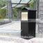 Foshan JHC Large Capacity Outdoor Metal Pillar Mailbox With Two Color Two Size For Garden