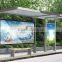 Bus Stop Shelter with advertising /Outdoor furniture bus stop shelter