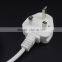 1.8M UK extension power cord wall plug for macbook 13' 15" 17"