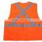 High Quality Hi-vis String Vest With Pockets Security Safety Workwear en471 CE certified