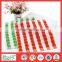 2015 hot sale cheap stripe cotton kitchen towels small and contrast color hand towels