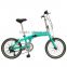 Best-selling in 2015 fashionable steel/aluminum folding bike/foldable bicycle with F/R disc brake 6speeds