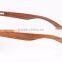 JMP618 Yellow Mirror Lens UV400 Wood Pattern Sunglasses