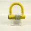 New Model Zinc Alloy Mini Combination U Shape Lock