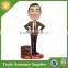 Souvenir Gift Handmade Custom Resin Crafts Bobble Head Lincoln