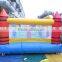 2015 new design inflatable crayon theme bouncer castle with slide