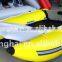 CE certifiate 3.8m sailing inflatable catamaran boat in China