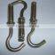 high strength Galvanized expansion bolt /hook in China