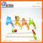 WOODEN TOYS ANIMAL CROQUET SET