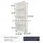 High Quality 4 Shelves Tall Standing Wood Bookcase Ladder