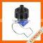For coating machine - Plastic blind hole spray stop nozzle with pipe clamp