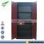 Red Black different colour steel almirah designs with mirror Drawer                        
                                                                                Supplier's Choice